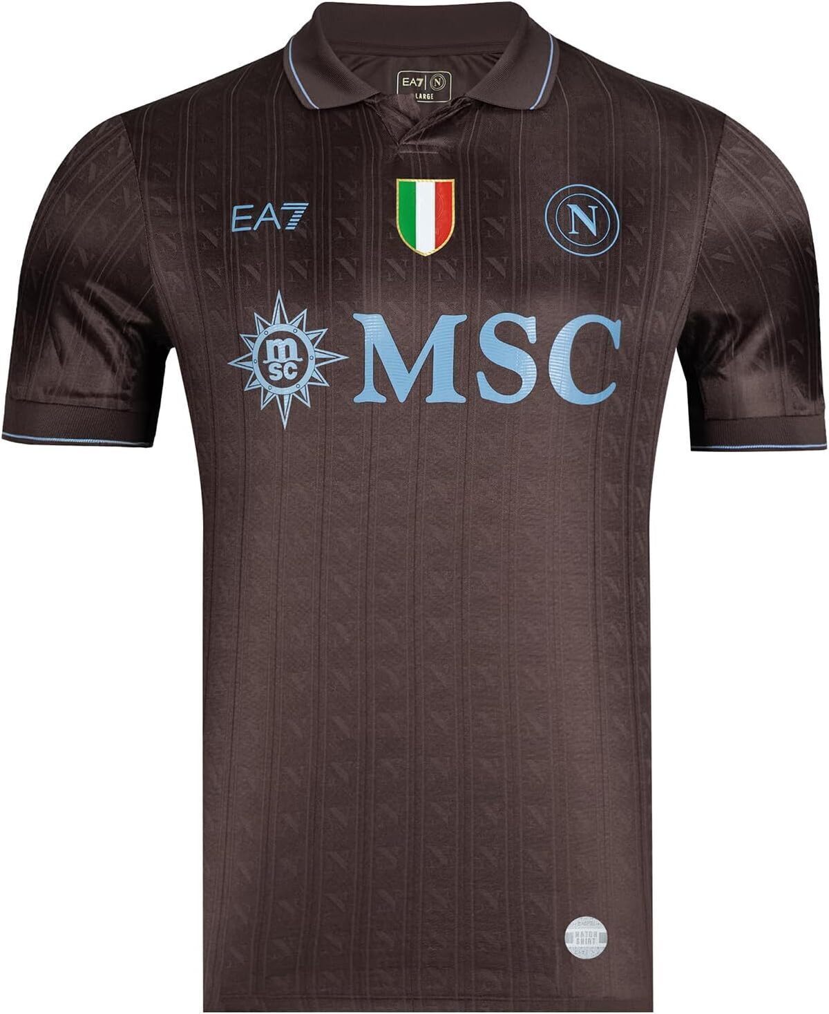 Test : maillot SSC Napoli troisième 2026/2026, moka, eA7, xXL