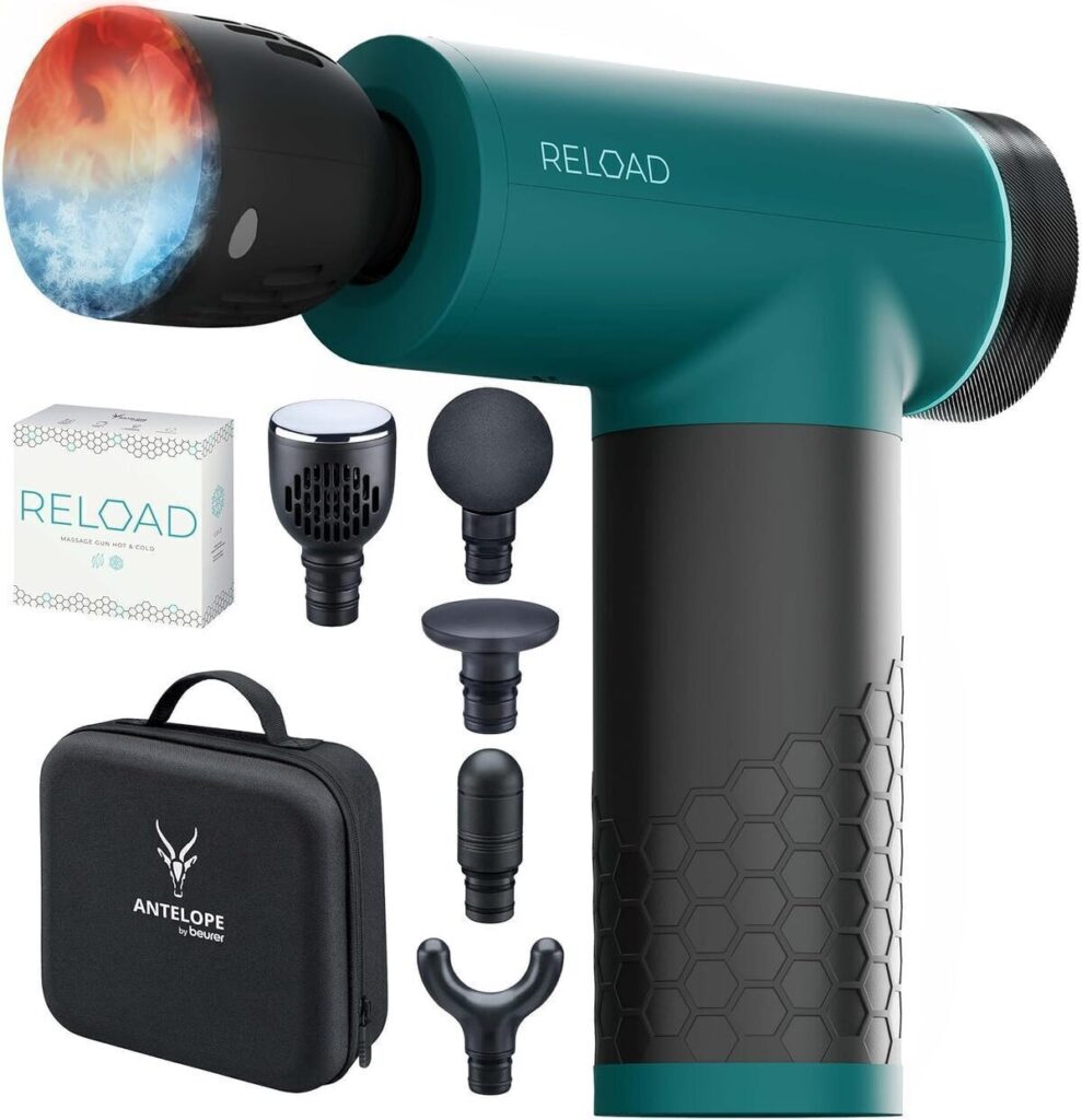 Test : pistolet de massage Beurer Reload avec chaleur et froid