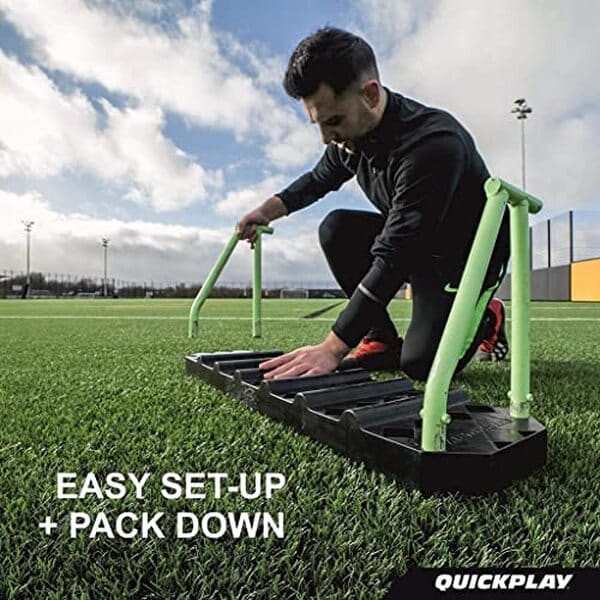 Découvrez notre test complet de la Quickplay Replay Station. Un rebondisseur de football portable performant pour progresser en dribble et contrôle de balle. Avis et caractéristiques.