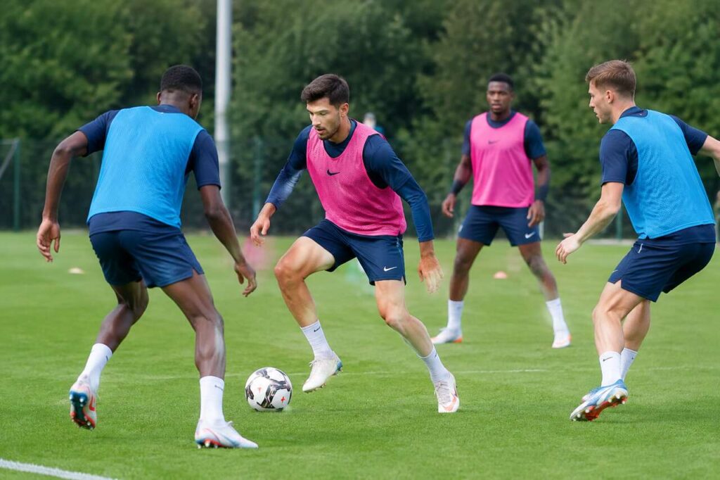 Jeu de possession : améliorer votre séance d'entraînement au football