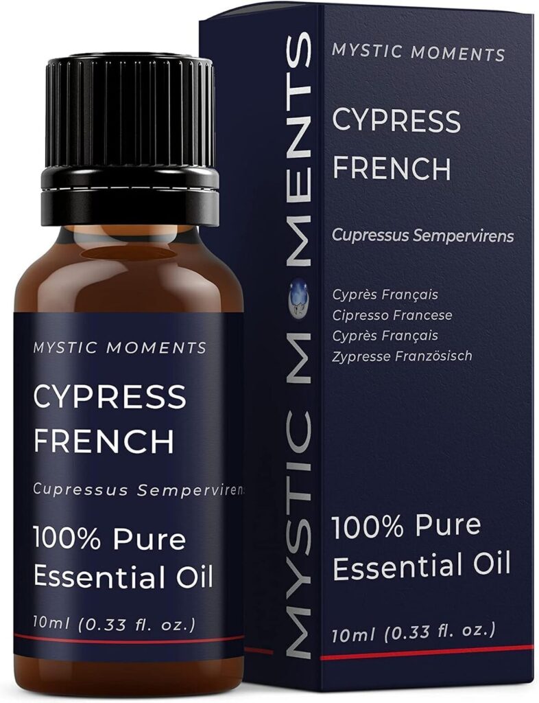 Avis sur l'huile essentielle de cyprès français Mystic Moments