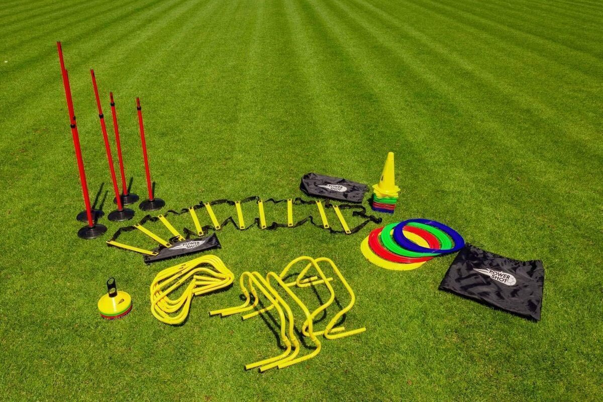 Test du kit d'entraînement Pro PowerShot : coupelles, cerceaux et mini-haies pour tous les sports