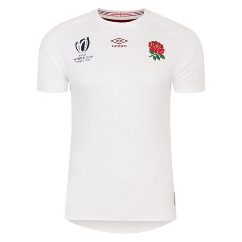 Test du maillot rugby Angleterre RWC 2026 Umbro