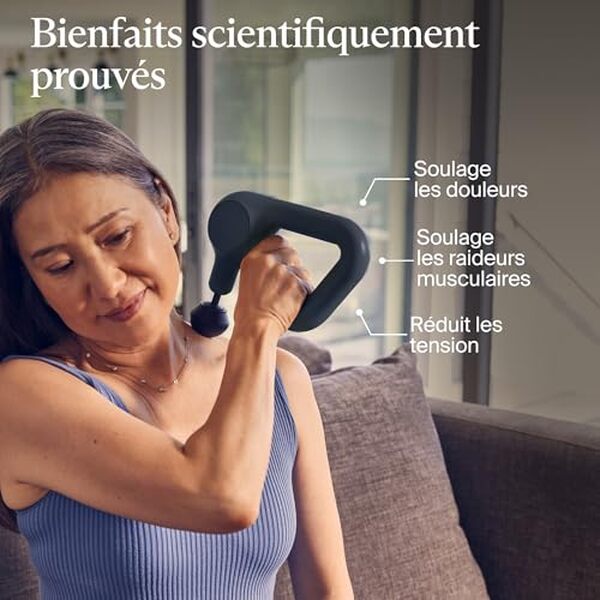 Découvrez notre test complet du pistolet de massage Theragun Relief : performances, prix et avantages pour un soulagement musculaire quotidien et portable.