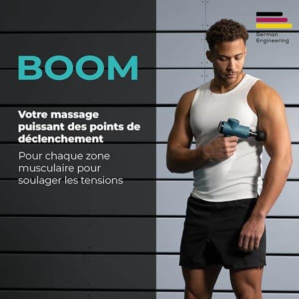 Découvrez notre test complet du pistolet de massage Beurer Antelope BOOM : caractéristiques, performances et avis d'utilisateurs pour choisir le meilleur masseur.
