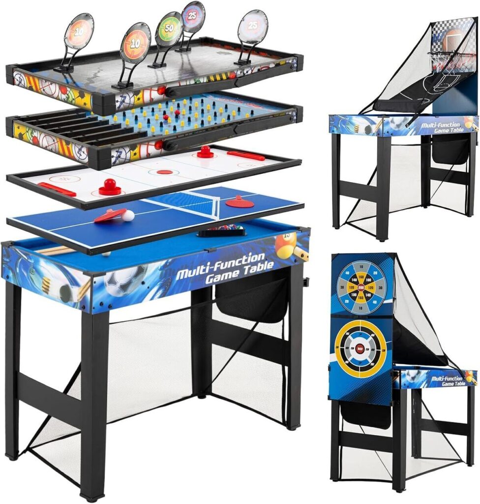 Test de la table multijeux 10 en 1 Costway