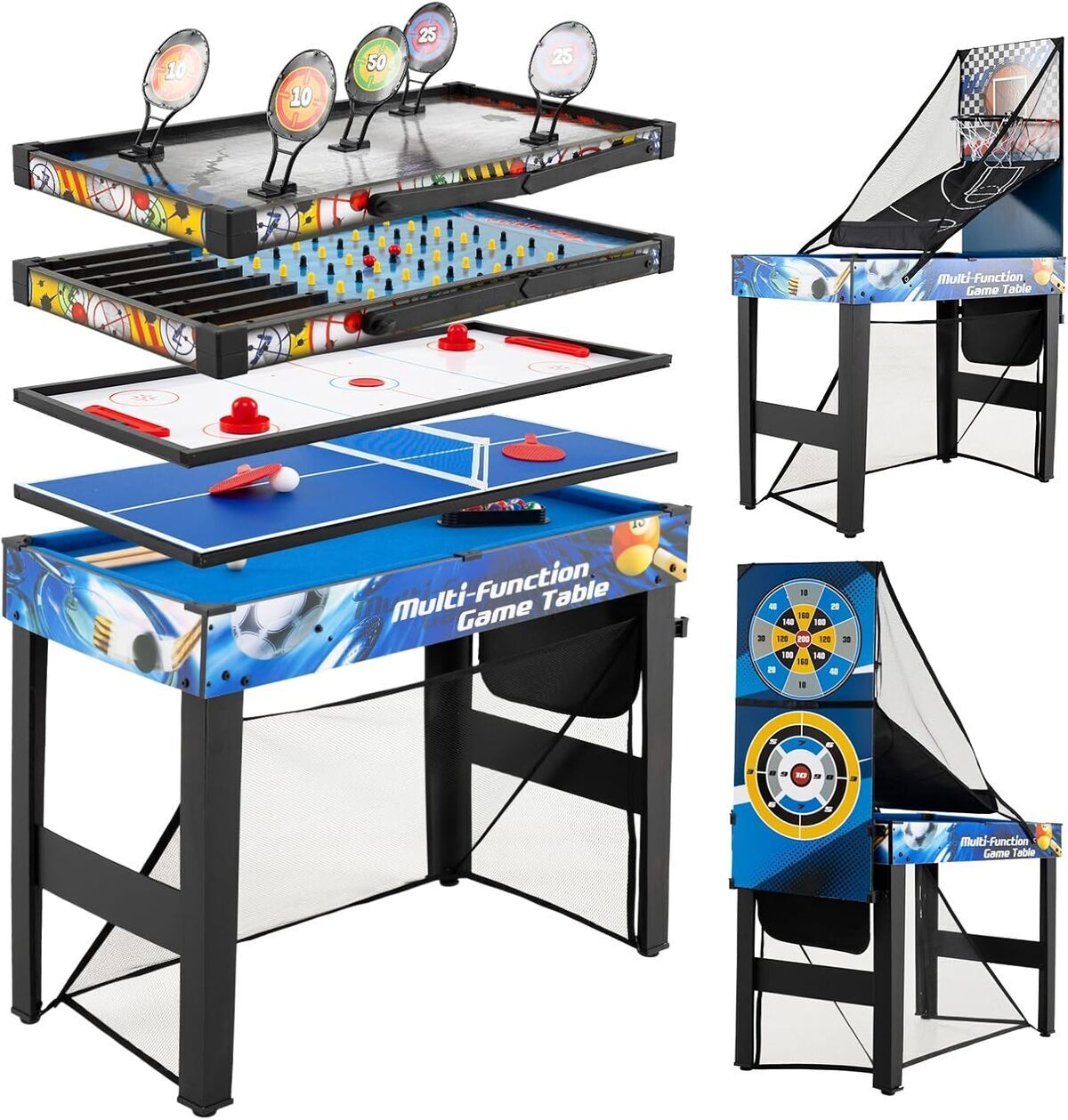Test de la table multijeux 10 en 1 Costway