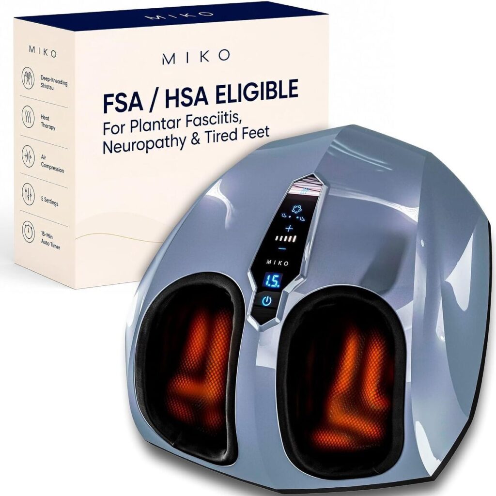 Test : miko machine de massage des pieds Shiatsu avec chaleur