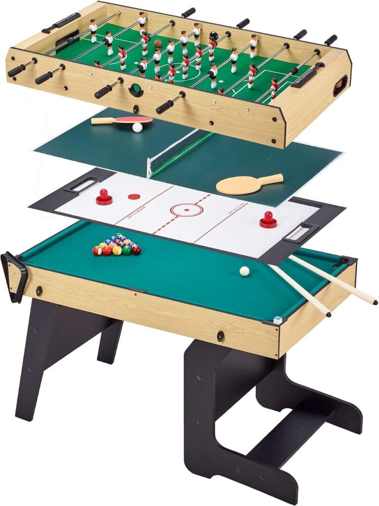 Test : table multi-jeux pliante 4 en 1 pour adultes